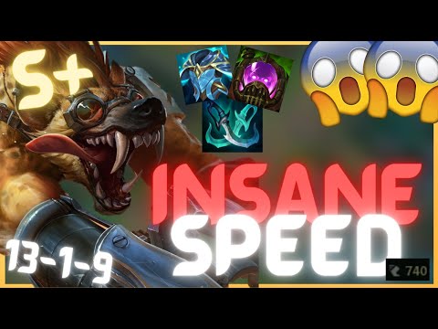 THE FAST AND FURIOUS WARWICK JUNGLE - (INSANE MOVEMENT SPEED BUILD) - |League of Legends Season 11|