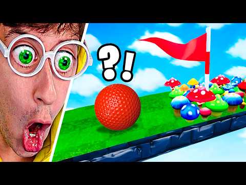NO ENTIENDO NADA ⛔ HOYO TROLL vs HERMANO 😂⛳! (Golf it con Setas) - TEKENDO