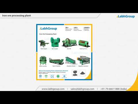 Iron Ore Processing Beneficiation Plant Machinery - Labh Group