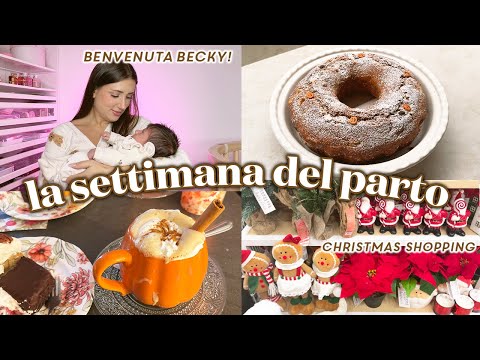 LA SETTIMANA DEL MIO PARTO 🎀 weekly vlog