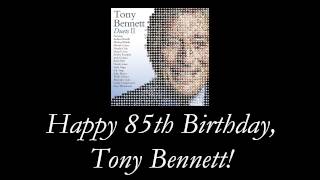 Happy 85th birthday, Tony Bennett!