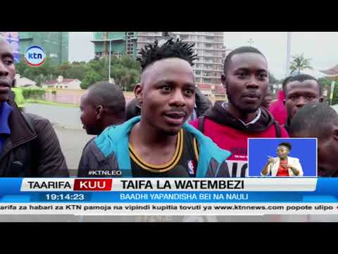 Wakenya walazimika kutembea kwenda kazini baada ya mgomo