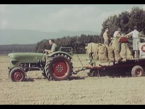 Fendt Werbefilm 60er Jahre (Teil 7) Farmer 2 /Düngen/Kartoffelroden