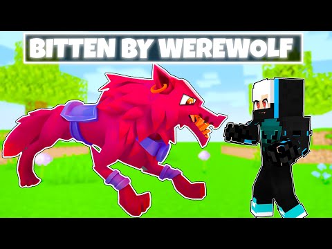 Bitten By WEREWOLF In Minecraft (Hindi)