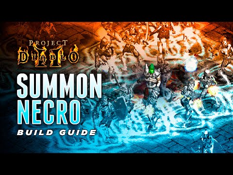 Summon Necro Build Guide - 340% Density Map - Project Diablo 2 (PD2)