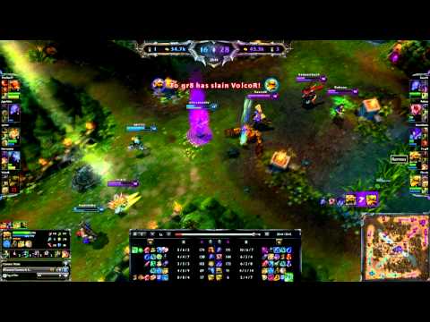 League of Legends - Rammus Quadra KIll