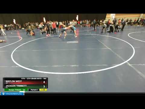 160 Lbs Cons. Round 5 - Jackson Tribbett, CO Vs Waylon West, OH 5917