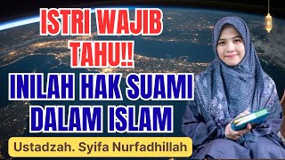 Download lagu HAK SUAMI YANG HARUS DIKETAHUI OLEH ISTRI || USTADZAH SYIFA NURFADHILAH mp3 Download lagu HAK SUAMI YANG HARUS DIKETAHUI OLEH ISTRI || USTADZAH SYIFA NURFADHILAH mp3