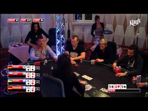 CASH KINGS E24 2/2 - CZ - NLH 5/10 ante 5 - Live cash game poker show - Leon Tsoukernik