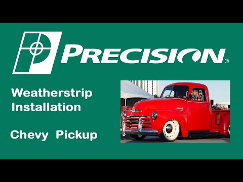 1947-1950 Chevy Truck Glass Run Installation
