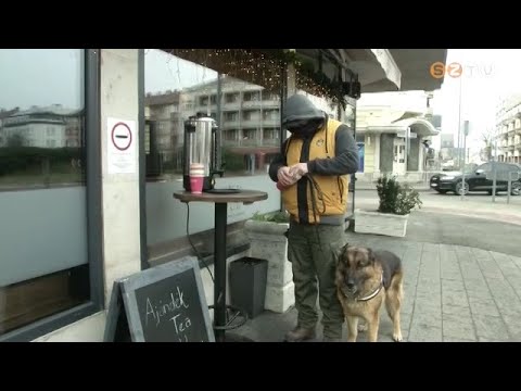 Ajándék tea a szombathelyi járókelőknek