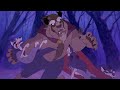 Beauty And The Beast Wolf Chase And Beast VS Wolves But With No Music
