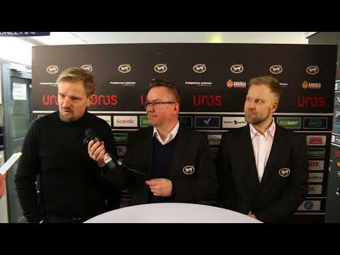 Lehdistötilaisuus: Kärpät - Pelicans (4-1) 20.1.2018