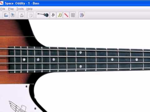 David Bowie Space Oddity Bass Cover video thumbnail