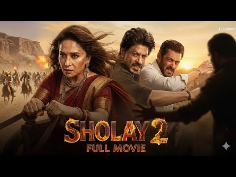 SHOLAY 2 🔥 Shah Rukh Khan × Salman Khan | Full Bollywood Action Blockbuster