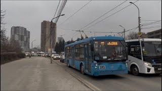 «3-е депо» Тролза-5265.00 «Мегаполис» №3095 маршрут 10 #рязань #рекомендации