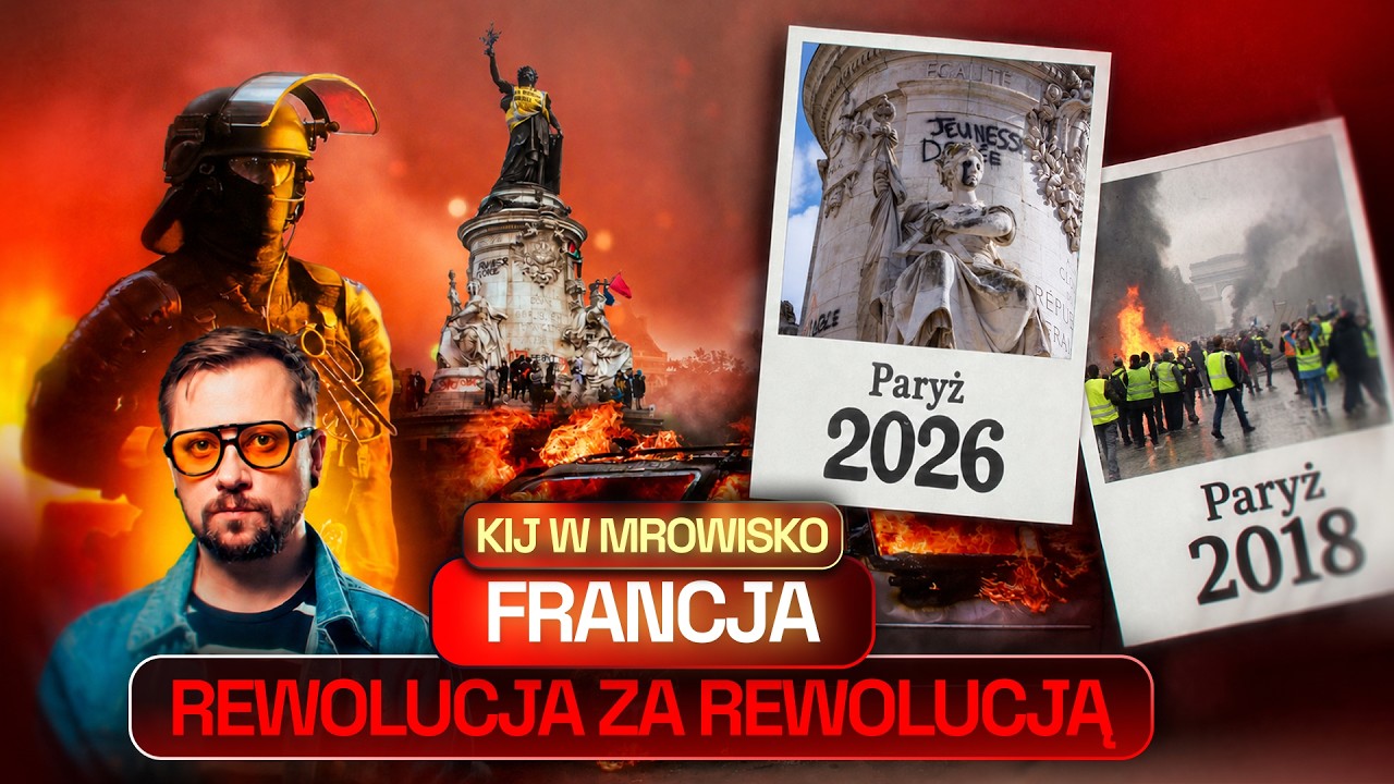 FRANCJA PŁONIE OD ZAWSZE. PARYŻ, ZAMIESZKI, KRADZIEŻE I POLITYKA