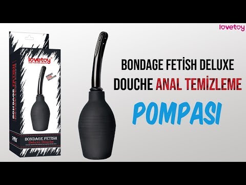 Bondage Fetish Deluxe Douche Anal Temizleme Pompası