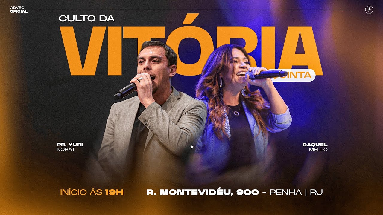 CULTO DA VITÓRIA | PR YURI NORAT E PRA RAQUEL MELLO | 02/01/25