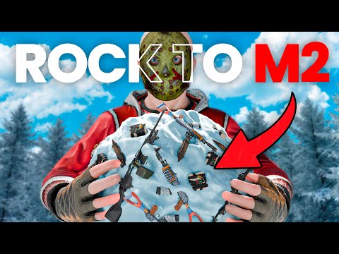 we went from rock to m2 in 10 minutes...