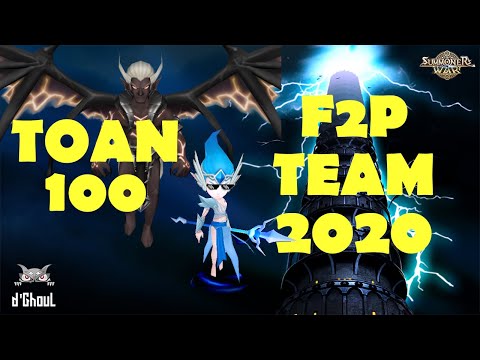 TOAN 100 AT'THAROS F2P TEAMS 2020 - Summoners War