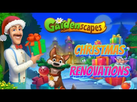 Gardenscapes: CHRISTMAS RENOVATIONS LEVELS 352 - 368