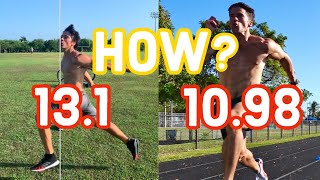 How I dropped under 11 seconds In The 100 Meter Dash