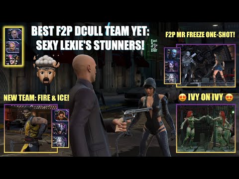 The BEST F2P DCU LEX LUTHOR team,  NEW Scorpion Team, Damage Dealer PM, more! njustice 2 Mobile