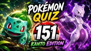 Pokémon Gen‑1 Quiz 🌋 | Kanto Edition | 5‑Minuten‑Quiz | Quiz #0004