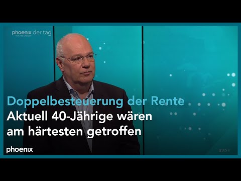 Prof. Stefan Sell zur Debatte um eine Doppelbesteuerung der Rente am 20.05.21