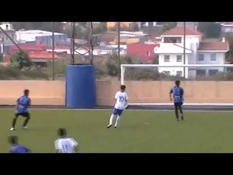 OWEN CARBALLO N.10, CD TENERIFE, TEMPORADA 2014-2015 F.C. PADRE ANCHIETA A - CADETE B, GRUPO 1