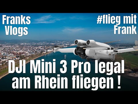 DJI Mini 3 pro legal am Rhein fliegen !