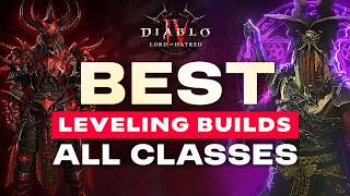 BEST Leveling Builds for EVERY Class in Diablo 4 Lord of Hatred | Season 14