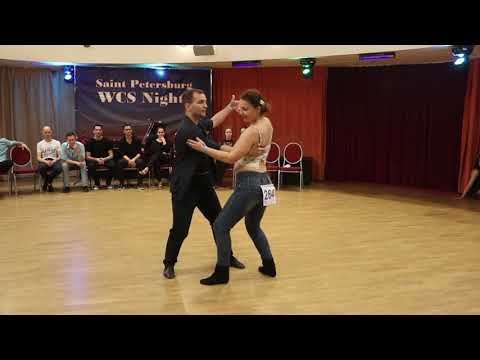 WCS Nights 2018 - JnJ Advanced Vitaliy Zakharov - Kseniya Kostyukova