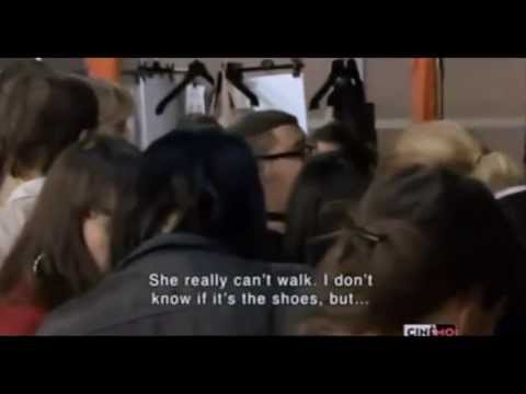 Lanvin designer makes model cry