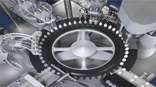 preview picture of video 'chemical liquid agent tubes filling capping machine rotary filler capper máquina de llenado tapado'