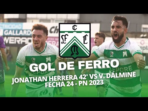 Gol de Ferro: Jonathan Herrera (42') Ferro 3 Villa Dálmine 0 - Fecha 24 PN 2023