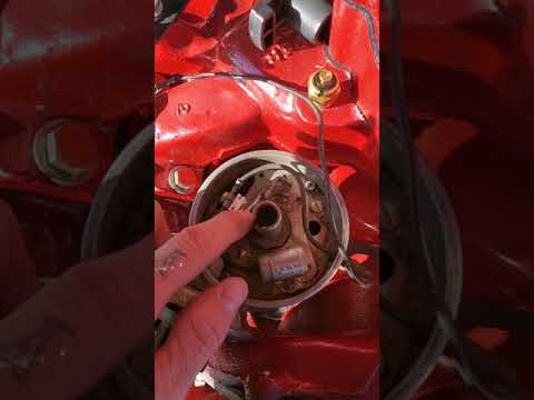 Quick and dirty Holley Points explanation and install on International Harvester V8