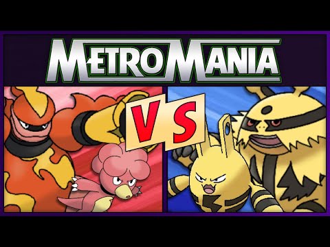 MetroMania Season 11 Semi Final 2 ♦ MAGMORTAR & MAGBY vs ELECTIVIRE & ELEKID