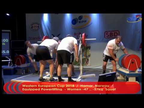 Western European Equipped Championships  Women's -47 .. -57kg & Men's -74 .. -93kf