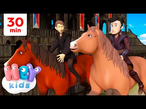 Il Cavallo del Bambino e Altre Canzoni per Bambini !  | Canto degli Animali | HeyKids Italiano