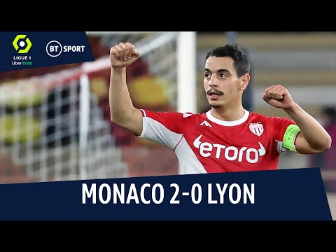 Monaco vs Lyon (2-0) | Monégasques Up To Fourth After Lucas & Ben Yedder Goals | Ligue 1 Highlights