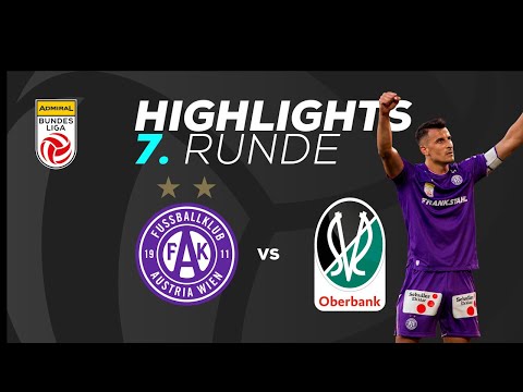 FK Austria Wien - SV Oberbank Ried, Round 7, ADMIRAL Bundesliga 2025/26