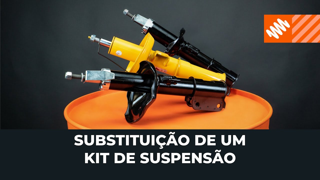 Kit de suspensão — tutorial de substituição