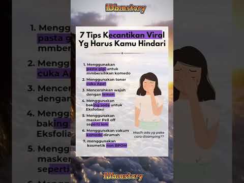 Hati-hati dengan tips kecantikan viral, ya! Pilih yang terbukti aman dan efektif untuk kulitmu. 💖✨