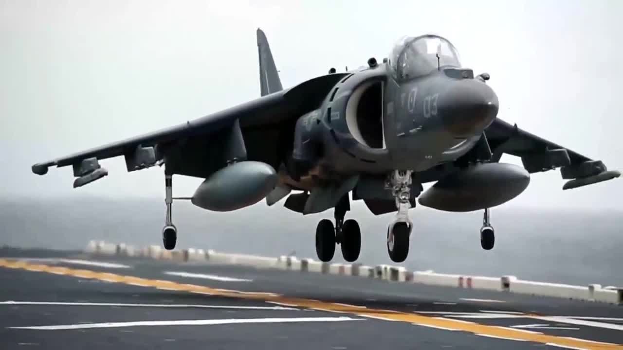 Legendary Jump Jet: AV-8B Harrier Short Takeoffs & Vertical Landings
