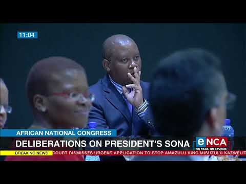 ANC Deliberations on President's SONA