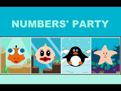 Counting to 10 in four languages for kids| Contando até 10 em quatro idiomas para as crianças