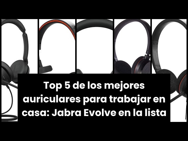 Vídeo relacionado con Jabra Evolve 10 Auriculares con Cable y Micrófono, USB-A, Negro