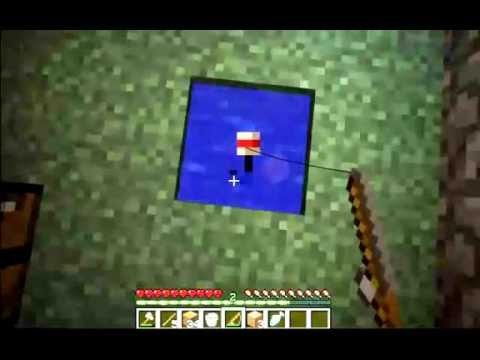 comment construire une canne a peche dans minecraft